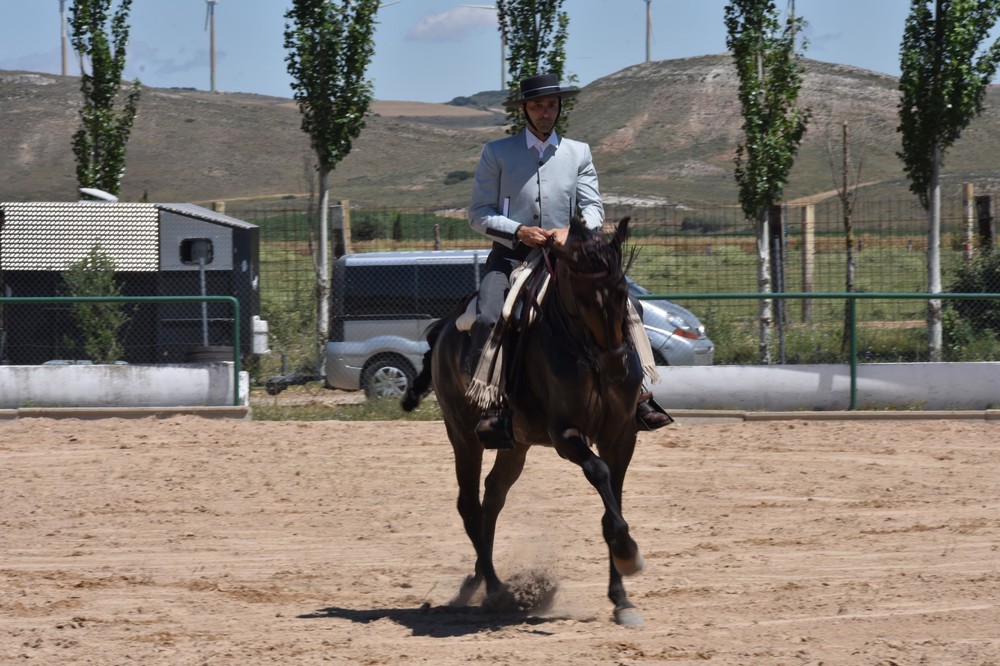Once binomios alzaron el telón de la Doma Vaquera.